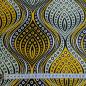 Preview: Afrikanischer Wax Print Stoff Baumwolle YELLOW DIAMONDS